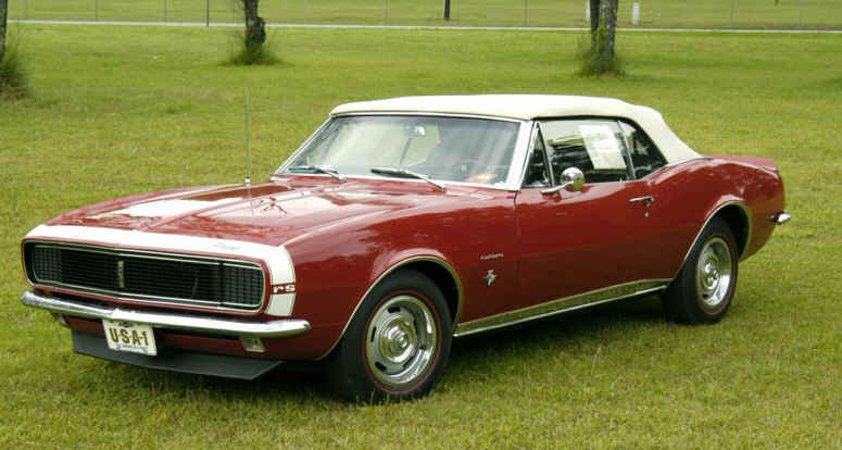 1967 RS V8 Convertible  Show Camaro